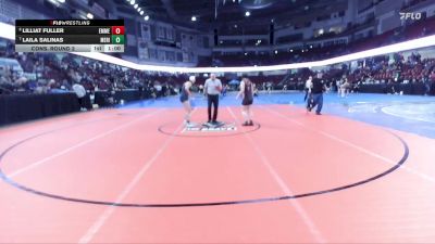 152 lbs Cons. Round 2 - Laila Salinas, Meridian vs Lilliat Fuller, Emmett