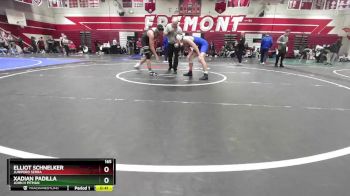 165 lbs Cons. Round 4 - Elliot Schnelker, Junipero Serra vs Xadian Padilla, John H Pitman