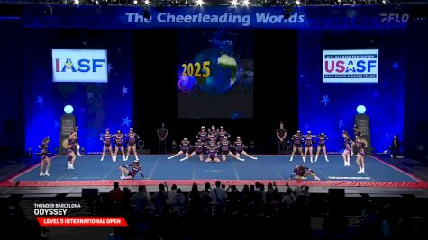 Thunder Barcelona - Odyssey [2025 L5 International Open Semis] 2025 The Cheerleading Worlds