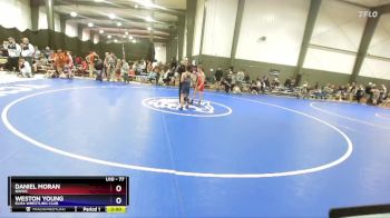77 lbs Round 1 - Daniel Moran, NWWC vs Weston Young, Elma Wrestling Club