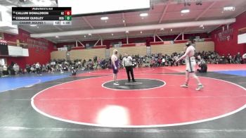287 lbs Champ. Round 1 - Callum Donaldson, American Canyon vs Connor Quigley, Ukiah