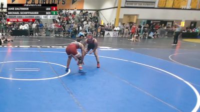 141Red lbs Rr Rnd 2 - Jake Zaltsman, Lock Haven vs Michael Schiffhauer, Sacred Heart