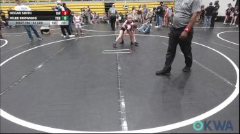 61 lbs Consi Of 4 - Hogan Smith, Raw Wrestling Club vs Jolee Browning, Prime Wrestling