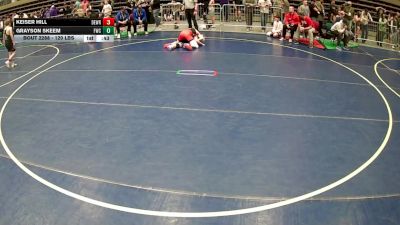 120 lbs Cons. Rd Of 16 - Keiser Hill, Devils Wrestling vs Grayson Skeem, Fremont Wrestling Club