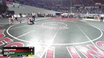 6A-126 lbs Champ. Round 2 - Amir Khanjan, Westview vs Koen Shelby, Roseburg