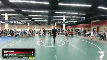 110 lbs Quarterfinal - Luke Halford, Fort Worth PAL Panthers Wrestling vs Evan Baker, Texas