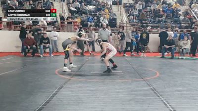 100_B lbs Consi Of 8 #1 - Cam Conner, Chartiers-Houston vs Aidyn Cornman, Kiski Area