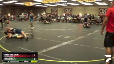 117 lbs Quarterfinals (8 Team) - LIAM PURCELL, Keystone Crush vs Riker Ohearon, Mat Assassins