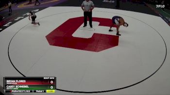 Cons. Round 1 - Bryan Flores, Wood River vs Casey Schnebel, Battle Creek