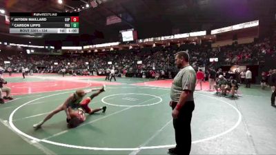 134 lbs 1st Place Match - Jayden Maillard, COPA vs Carson Lipps, PROA