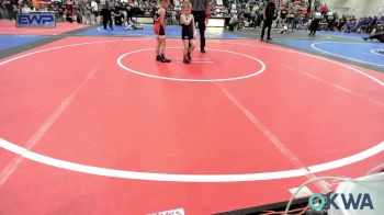 55 lbs Consi Of 8 #2 - Lincoln Taylor, Sallisaw Takedown Club vs Braylyn Grigg, Tulsa Blue T Panthers