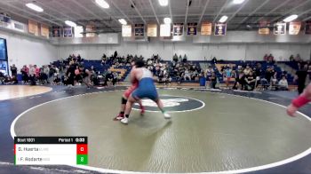 285 lbs Cons. Round 3 - Fernando Rodarte, Roosevelt vs Gabriel Huerta, El Modena