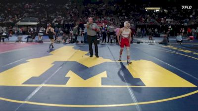 6A 106 lbs Cons. Semi - Emillio Peterson, Madison vs Emmitt Murray, Kuna