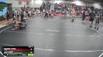 75 lbs Round 1 - Tanner James, SCSOW vs Liam Hoeft, Mighty Warriors Wrestling Acad