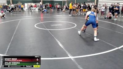 174 lbs Quarterfinal - Wyatt Reisz, Colorado School Of Mines vs Dylan Vodicka, Nebraska-Kearney