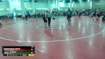 285 lbs Round 3 (10 Team) - Leroy Thomas, Camden Socs vs Shantavous White, Somerset Academy