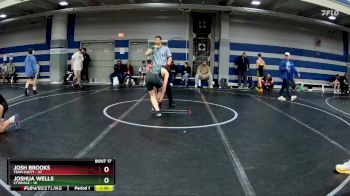 120 lbs Round 5 (8 Team) - Josh Brooks, Team Shutt vs Joshua Wells, CTWHALE