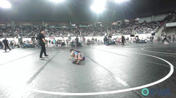 52 lbs Consolation - Kynley Johnson, Division Bell Wrestling vs Raelynn Traweek, Mojo Grappling Academy
