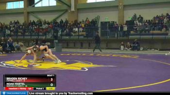 138 lbs Noah Martel, Bismarck St Mary`s vs Braden Richey, Campbell County