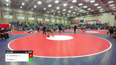 134 lbs Consi Of 8 #2 - Gavin Contreras, Cesar Chavez vs Daniel Reza, South