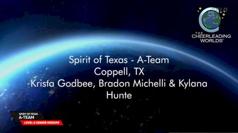 Spirit of Texas - A-Team [2025 L6 Senior Medium Finals] 2025 The Cheerleading Worlds