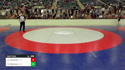 210 lbs Semifinal - Jake Clements, Foundation Wrestling vs David Robinson, Georgia