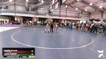 80 lbs Cons. Round 1 - Jaxon Russom, Texas Elite Wrestling Club vs Sander Solaas, 3F Wrestling