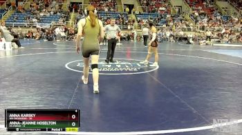 130 lbs Semis & 1st Wrestleback - Anna Karsky, W4-Dickinson vs Anna-jeanne Hoselton, E3-Fargo