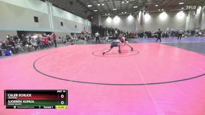 150 lbs Cons. Round 2 - Caleb Schlick, Jackson vs Sjoeren Aumua, Grain Valley