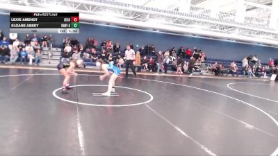 125 lbs Round 2 - Sloane Abbey, Kearney vs Lexie Amendt, Sedgwick County/Fleming Girls