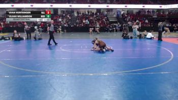 106 lbs Quarterfinal - Elijah Williamson, Middleton vs Evan Huntsinger, Vallivue