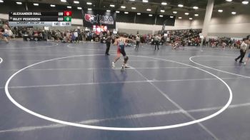 106 lbs Champ. Rd Of 32 - Alexander Hall, Greater Heights Wrestling vs Riley Pedersen, GI Grapplers