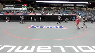 197 lbs Semifinal - 3 Asher Ruchti, Southern Oregon vs 2 Gio Jackson, Life