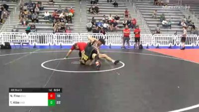 182 lbs Prelims - Nicholas Fine, MetroWest United vs Trey Kibe, Diesel