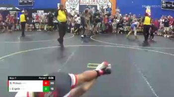 Semis & 1st Wrestleback (8 Team) - Isaiah Engels, The Funky Singlets Yellow vs Brett Pickup, Backyard Brawlers