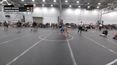 106 lbs Round 4 (6 Team) - Kristopher Kerr, Freakztyle Wrecking Crew Blue vs Bentley Jackson, Outlaws HS