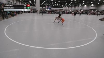 63 lbs Champ. Rd Of 32 - AJ Puckett, Alpha Elite Wrestling vs Kanen Alger, DC Elite Wrestling