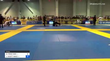 QIAO YANG HAN vs JOHNATHAN SCOTT WAID 2021 American National IBJJF Jiu-Jitsu Championship