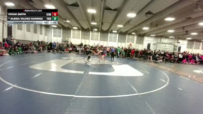 135 lbs Champ. Round 2 - Aleida Valdez Ramirez, Thornton vs Vivian Smith, Kelly Walsh