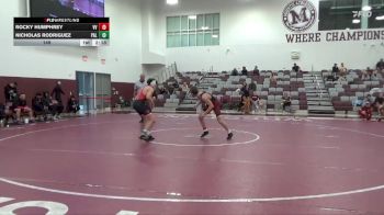 149 lbs Placement Matches (16 Team) - Nicholas Rodriguez, Palomar vs Rocky Humphrey, Victor Valley