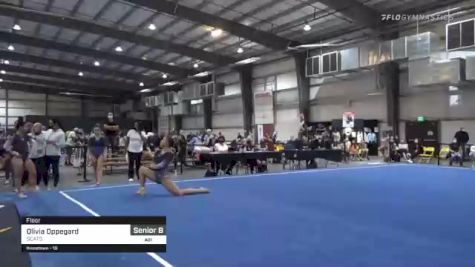 Olivia Oppegard - Floor, SCATS - 2021 Region 1 Women's Championships