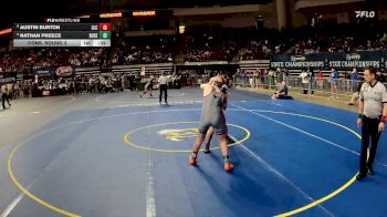 D 3 120 lbs Cons. Round 3 - Nathan Preece, Rosepine vs Austin Burton, St. Louis Catholic