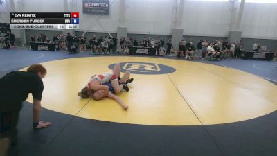 120 lbs Cons. Sub-quarters - Eva Reinitz, Team Takedown vs Emerson Purser, Sanderson Wrestling Academy
