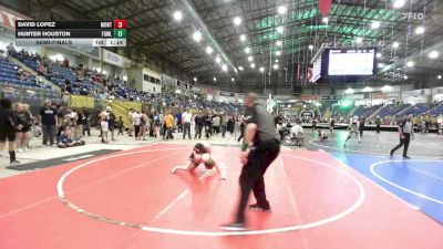 115 lbs Semifinal - David Lopez, Montrose Elite vs Hunter Houston, Fowler WC