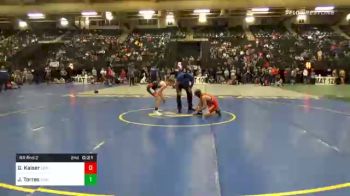 108 lbs Quarterfinal - Mason Petersen, Columbus Wrestling Org. Maroon 2 vs Vinny Mayberry, MWC Wrestling Academy