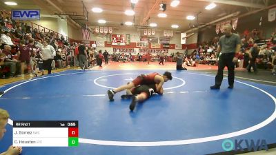 100 lbs Rr Rnd 1 - Jacob Gomez, Salina Wrestling Club vs Corbin Houston, Grove Takedown Club