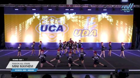 Fusion All Stars - MINI MAYHEM [2024 L1 Mini - Medium Day 1] 2024 UCA Sandy Fall Classic