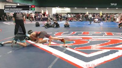 138 lbs Consi Of 64 #1 - Landon Kemp, NC vs Mark Zolotarevsky, CT