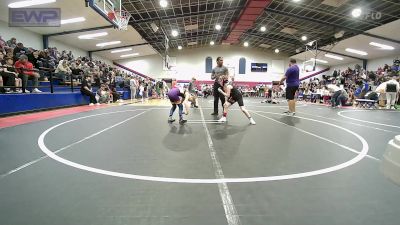 75 lbs Semifinal - Willa Green, Coweta Tiger Wrestling vs Madalynn Turman, Vian Wrestling Club