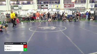 J-80 lbs Consi Of 16 #1 - Cole Perry, WV vs Kelsin Davis, NY